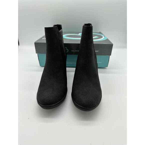 BareTraps Women's Black Mixed Media Heel, Black, Size 8.5 - Picture 2 of 11